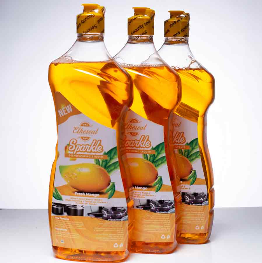 Sparkle Dishwash by Safety 360 Limited – Premium dishwashing liquid for superior grease removal and effective cleaning of dishes and kitchenware