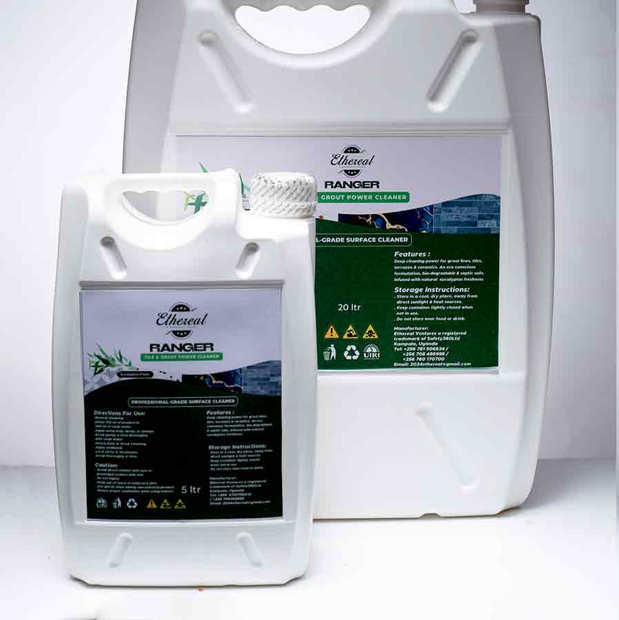 Ranger Tile Grout and Terrazo Cleaner by Safety 360 Limited – Powerful tile and terrazo cleaner for effective cleaning and disinfection of tiles and terrazo